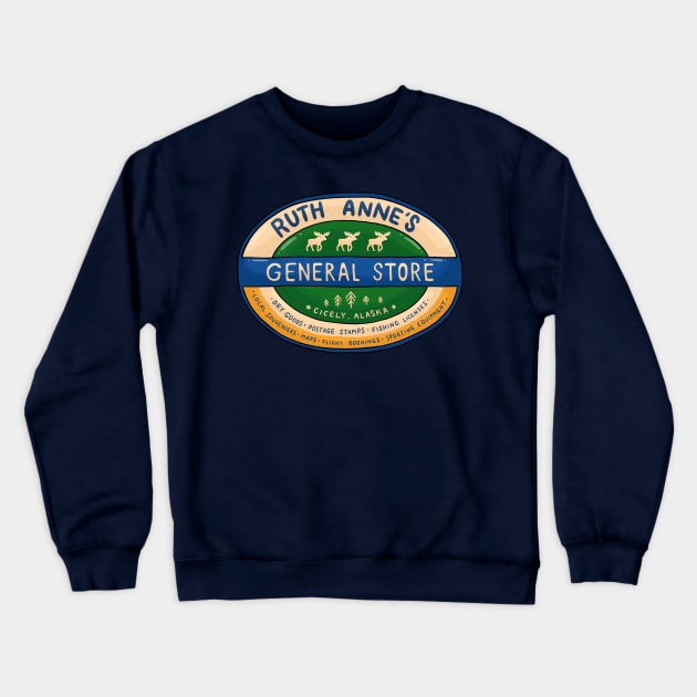 Ruth Anne's General Store Crewneck Sweatshirt by Tania Tania